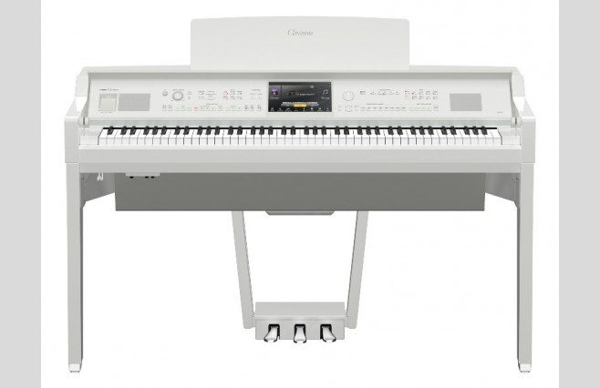 Yamaha CVP809 Polished White Digital Piano - Image 2